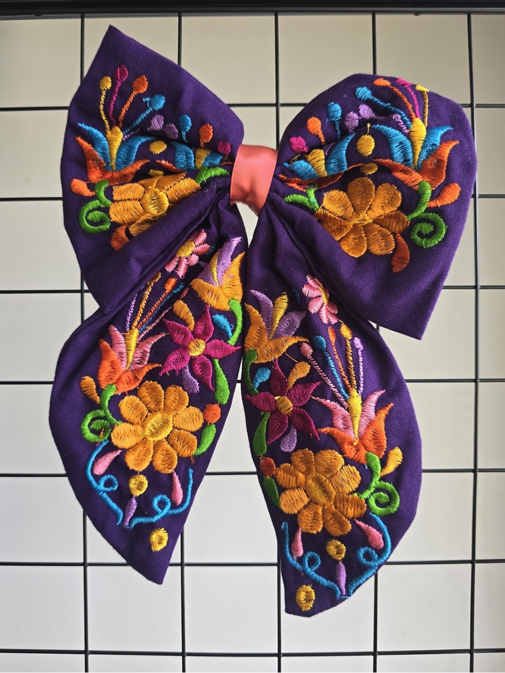 Embroidered Bow
